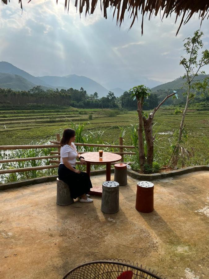 Giangtien Homestay-Vulinh Farmstay-Bungalow Yen Binh Exterior foto